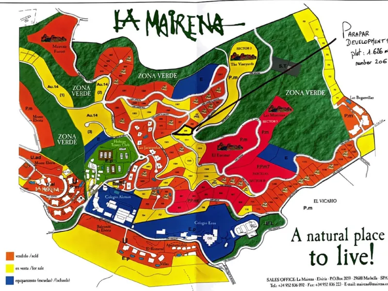 Plot - Residential Plot в продаже в Marbella, Málaga. Площадь участка 1626 м²