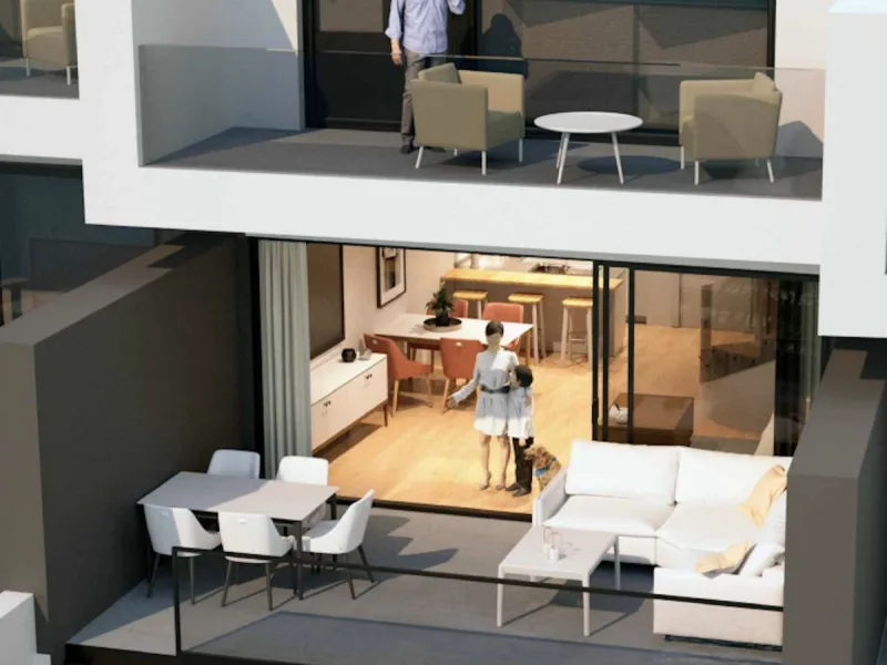 Located in one of the best tourist enclaves on the Costa del Sol, this Residential development is a high level complex made up of 8 luxury family homes. Each home has an individual pool and a garden facing south overlooking the Mediterranean sea, which is