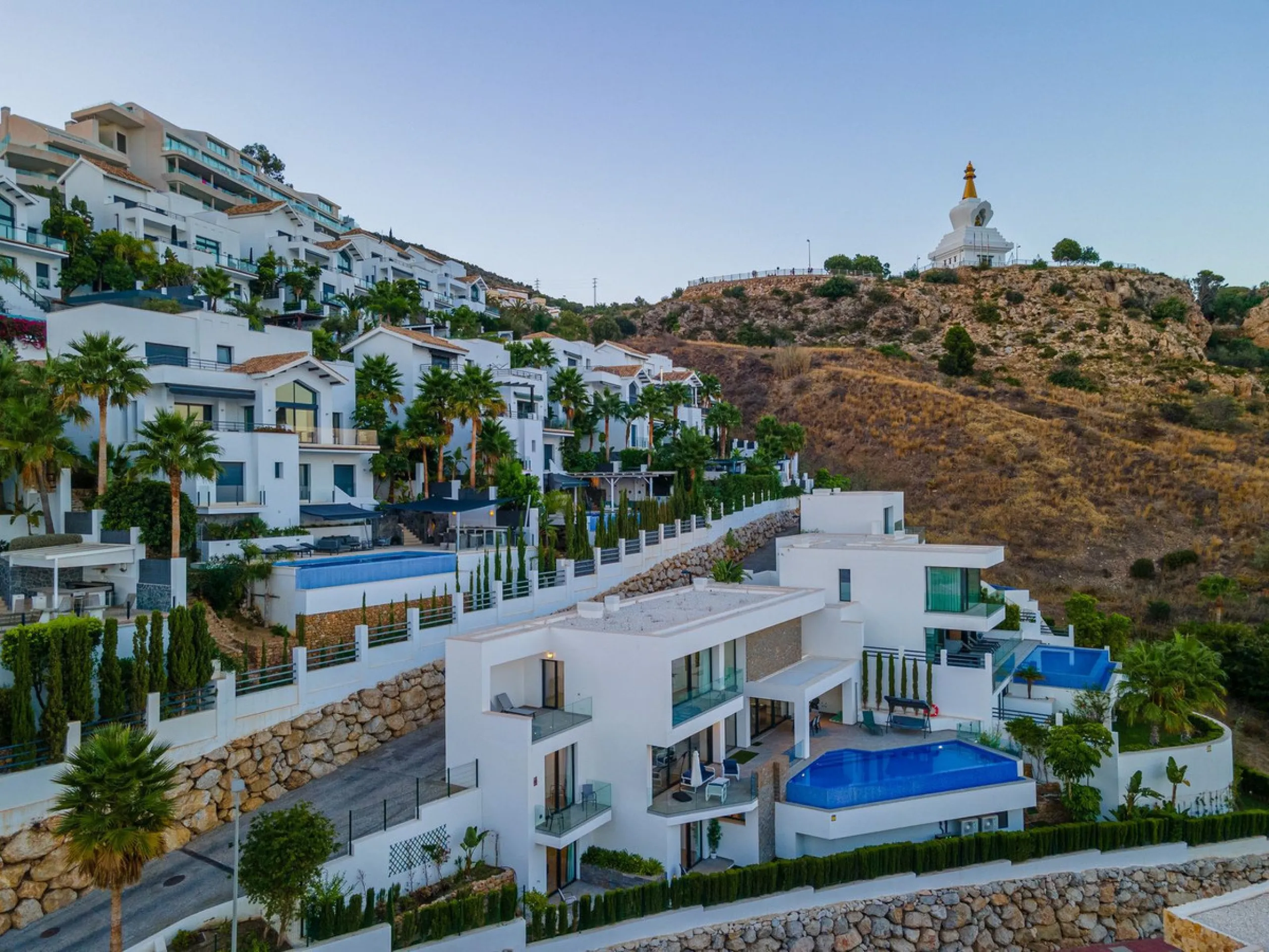 Concept from the idea comfort of living this villa has it all bright and open spaces with  amazing sea views from all living spaces .