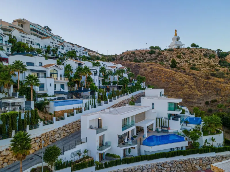 Concept from the idea comfort of living this villa has it all bright and open spaces with  amazing sea views from all living spaces .