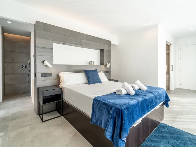 Concept from the idea comfort of living this villa has it all bright and open spaces with  amazing sea views from all living spaces .