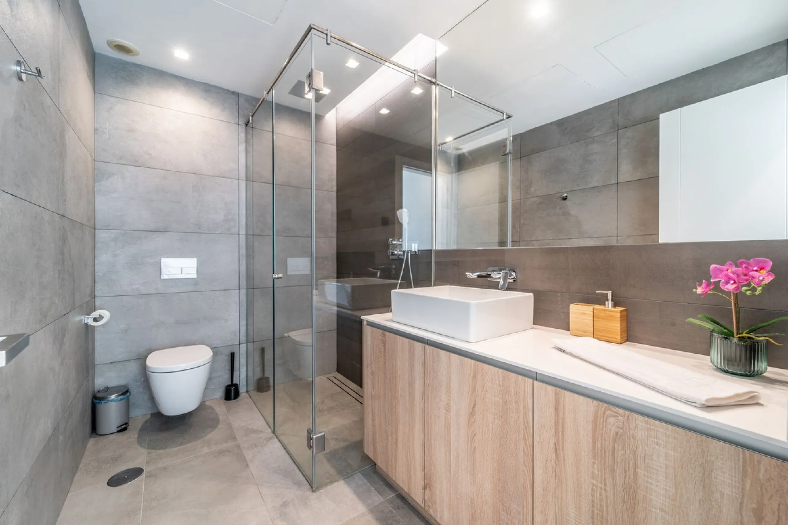Concept from the idea comfort of living this villa has it all bright and open spaces with  amazing sea views from all living spaces .