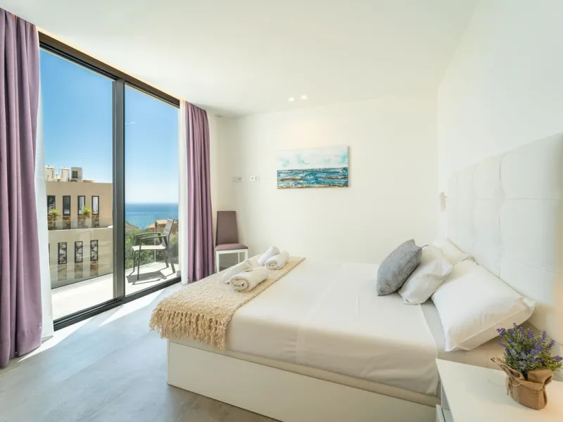 Concept from the idea comfort of living this villa has it all bright and open spaces with  amazing sea views from all living spaces .