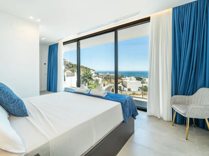 Concept from the idea comfort of living this villa has it all bright and open spaces with  amazing sea views from all living spaces .