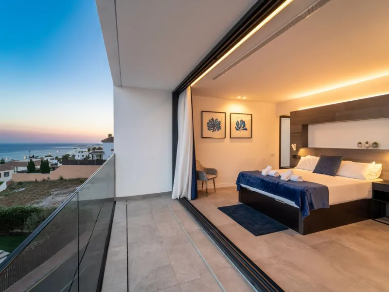 Concept from the idea comfort of living this villa has it all bright and open spaces with  amazing sea views from all living spaces .