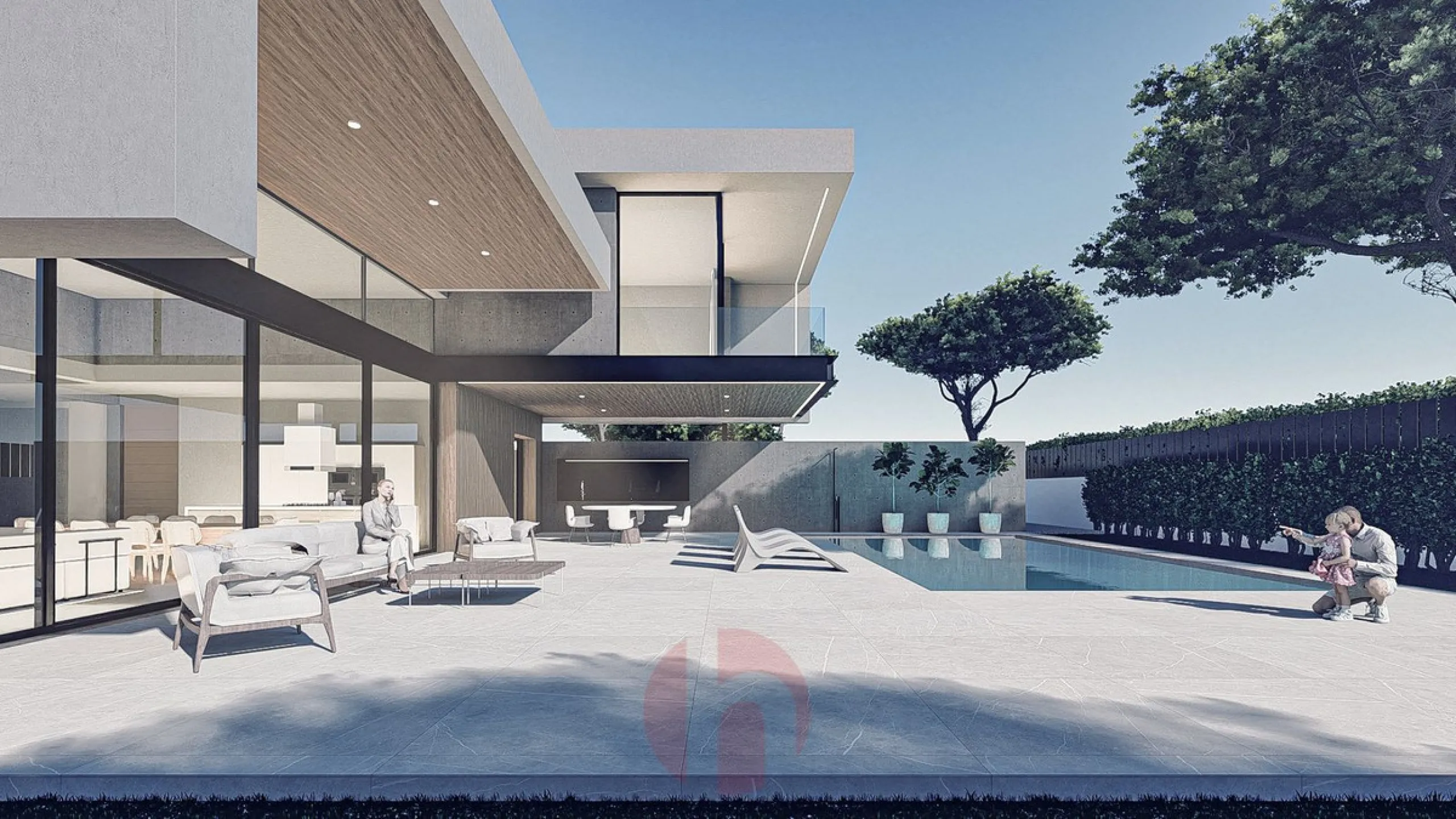 Two joined urban plots for sale! with or without current Villa Project. 1102m2 total plot surface of the joined two plotes. Plot number 1 - 582m2, plot number 2 - 520m2. Total buildability 0.40 = 441 m2, total occupation 35% = 386 m2