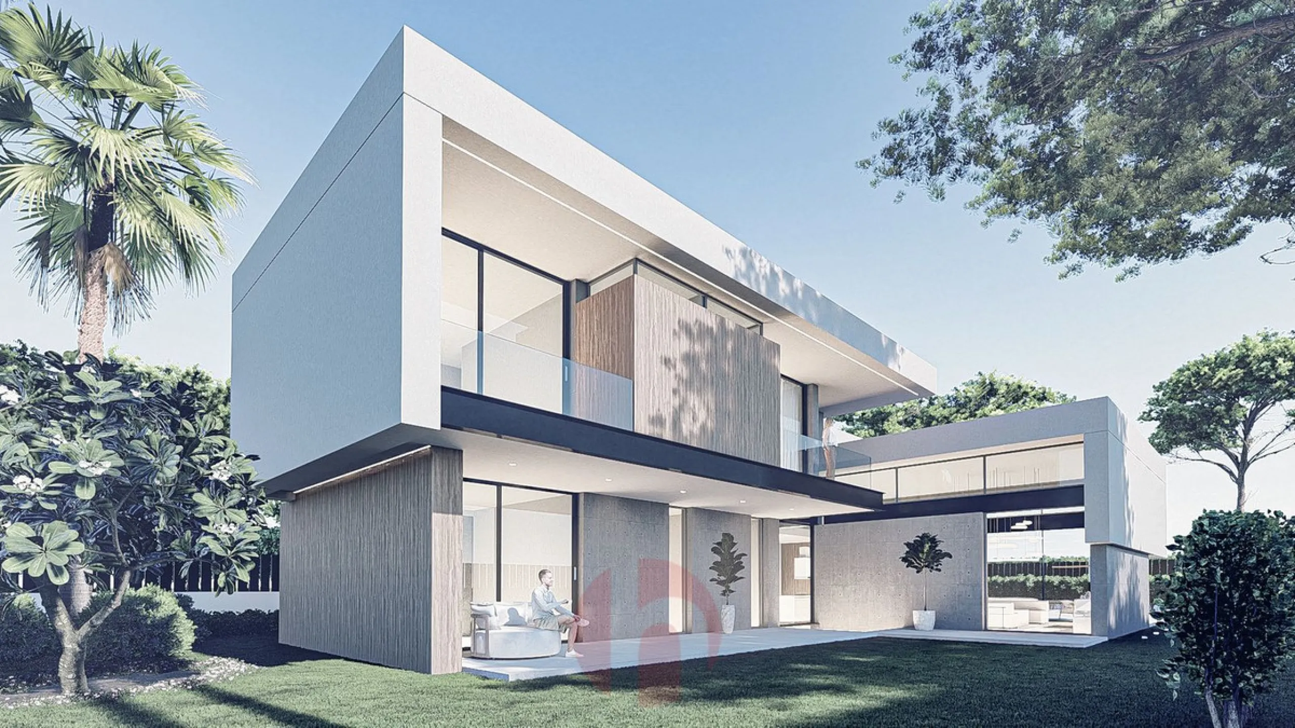 Two joined urban plots for sale! with or without current Villa Project. 1102m2 total plot surface of the joined two plotes. Plot number 1 - 582m2, plot number 2 - 520m2. Total buildability 0.40 = 441 m2, total occupation 35% = 386 m2