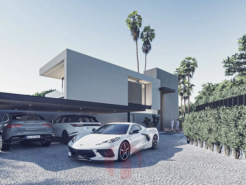 Two joined urban plots for sale! with or without current Villa Project. 1102m2 total plot surface of the joined two plotes. Plot number 1 - 582m2, plot number 2 - 520m2. Total buildability 0.40 = 441 m2, total occupation 35% = 386 m2