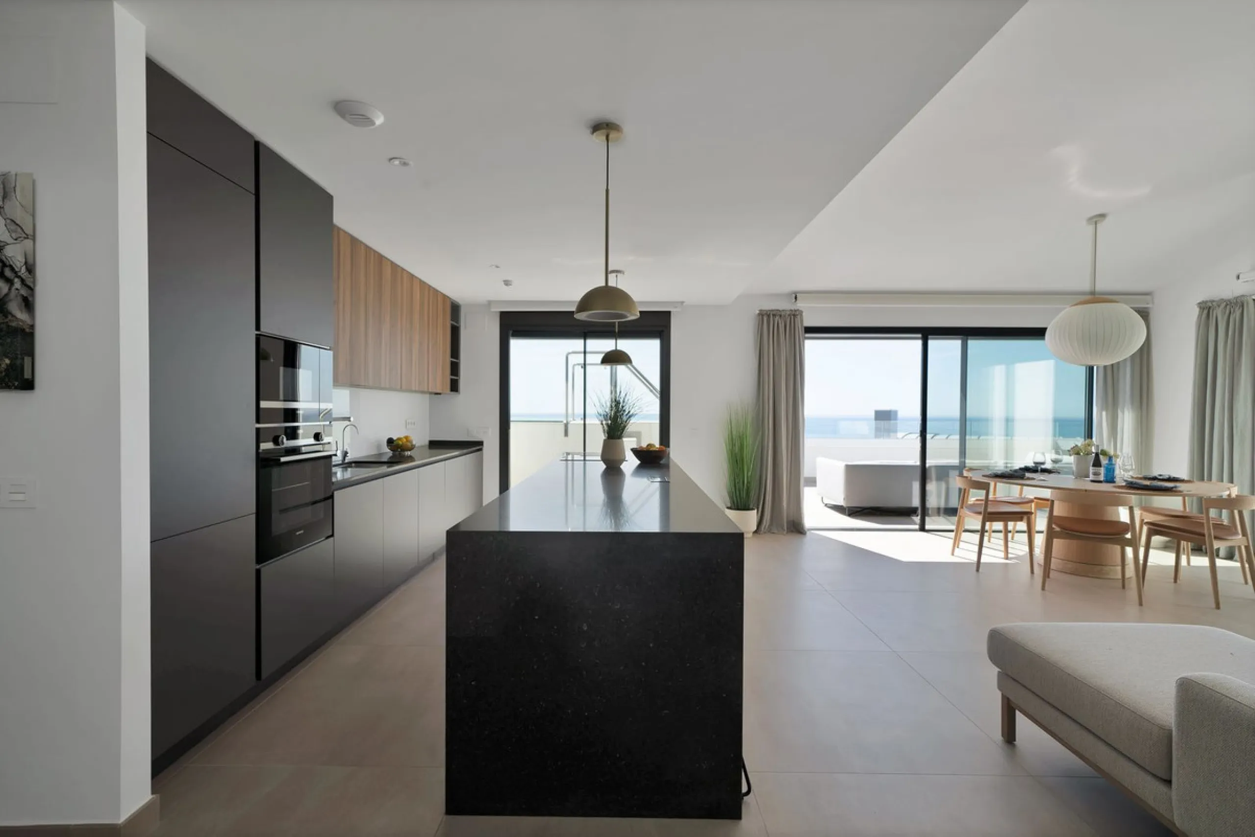 This southwest-facing corner penthouse in Carvajal combines modern upgrades with panoramic Mediterranean views, offering an exclusive lifestyle on the Costa del Sol.
