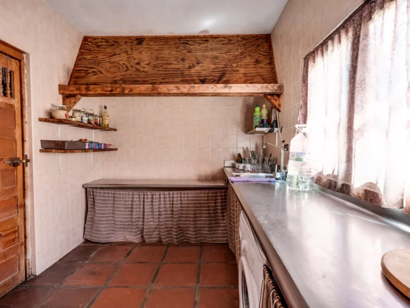 COUNTRY HOUSE in MONDA - Country house with pool, covered porch. On ground floor living/dining room, fitted kitchen, bathrooms, store room, 4 bedrooms. An external staircase leads to the upper floor with living room, office, 2 bedrooms, bathroom and stora