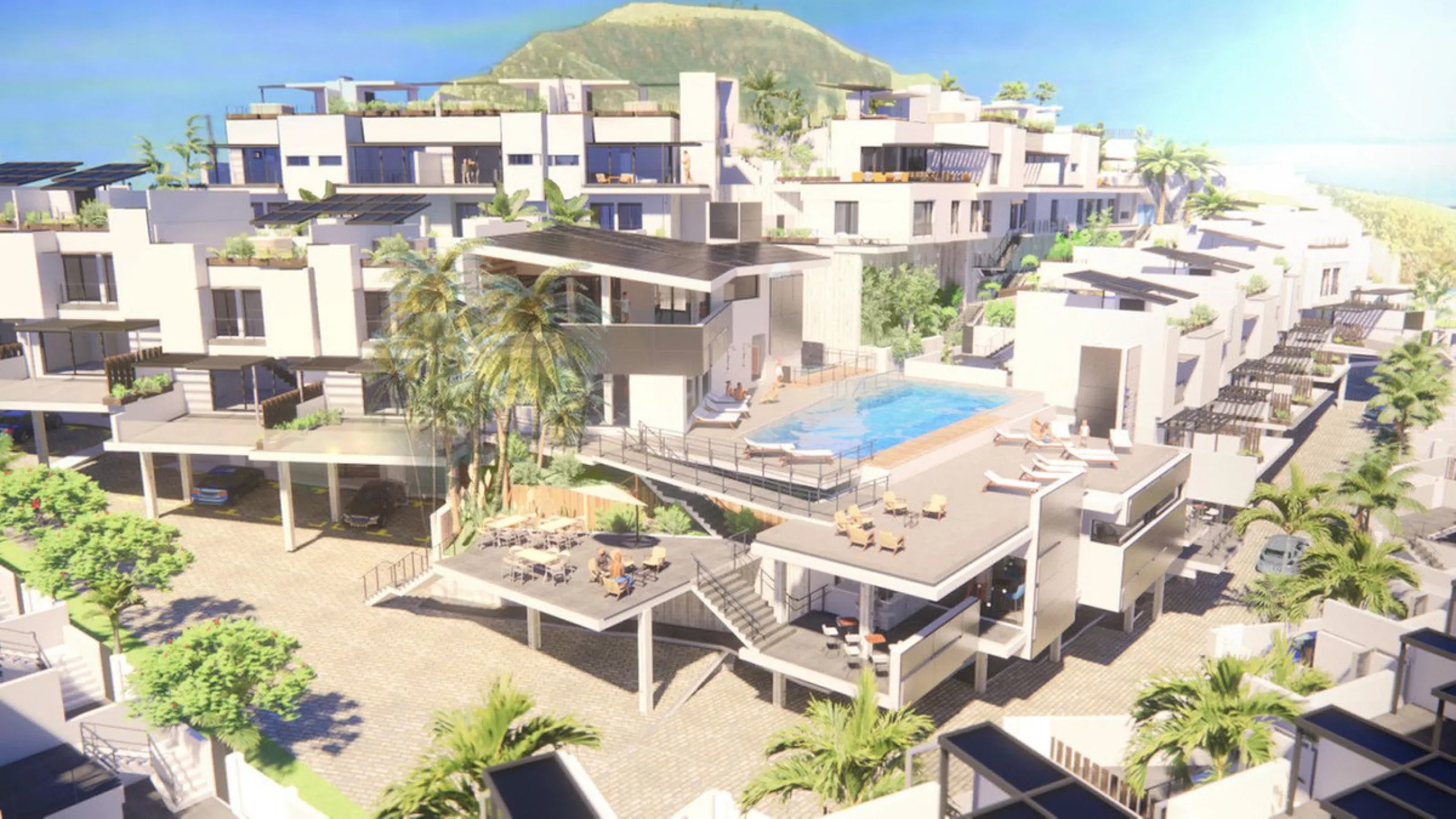 El Mirador is a privately owned 5 star resort on the Costa del Sol, located right on the Mediterranean Sea, just 50km from Malaga. El Mirador is built on a sustainable foundation, where, among other things, electricity and heat are produced sustainably th