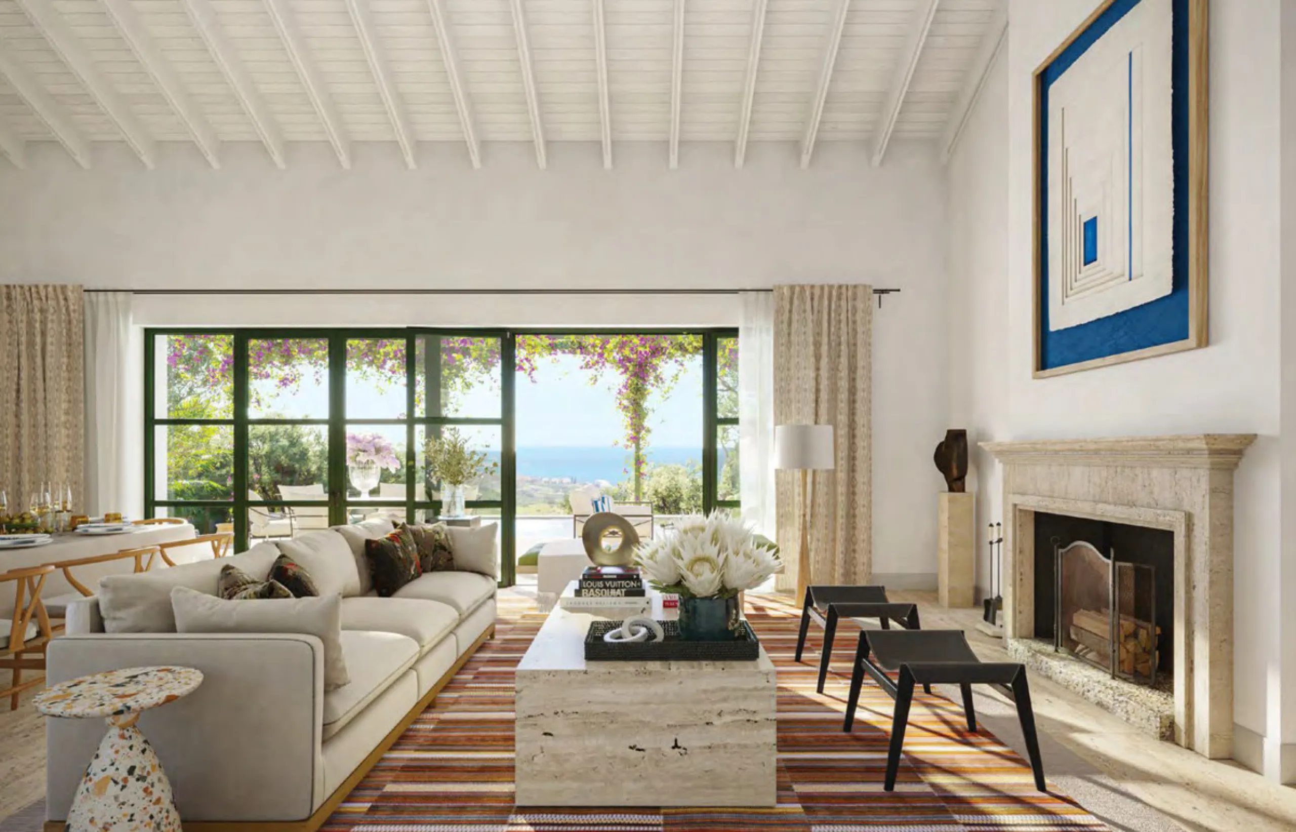Discover an enchanting Mediterranean estate situated within the exclusive gated enclave of La Loma de Cortesin, in the esteemed Finca Cortesin resort. Crafted by esteemed architects Torras y Sierra, this remarkable residence boasts captivating architectur