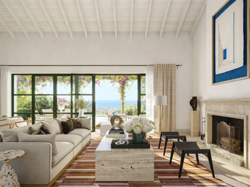 Discover an enchanting Mediterranean estate situated within the exclusive gated enclave of La Loma de Cortesin, in the esteemed Finca Cortesin resort. Crafted by esteemed architects Torras y Sierra, this remarkable residence boasts captivating architectur