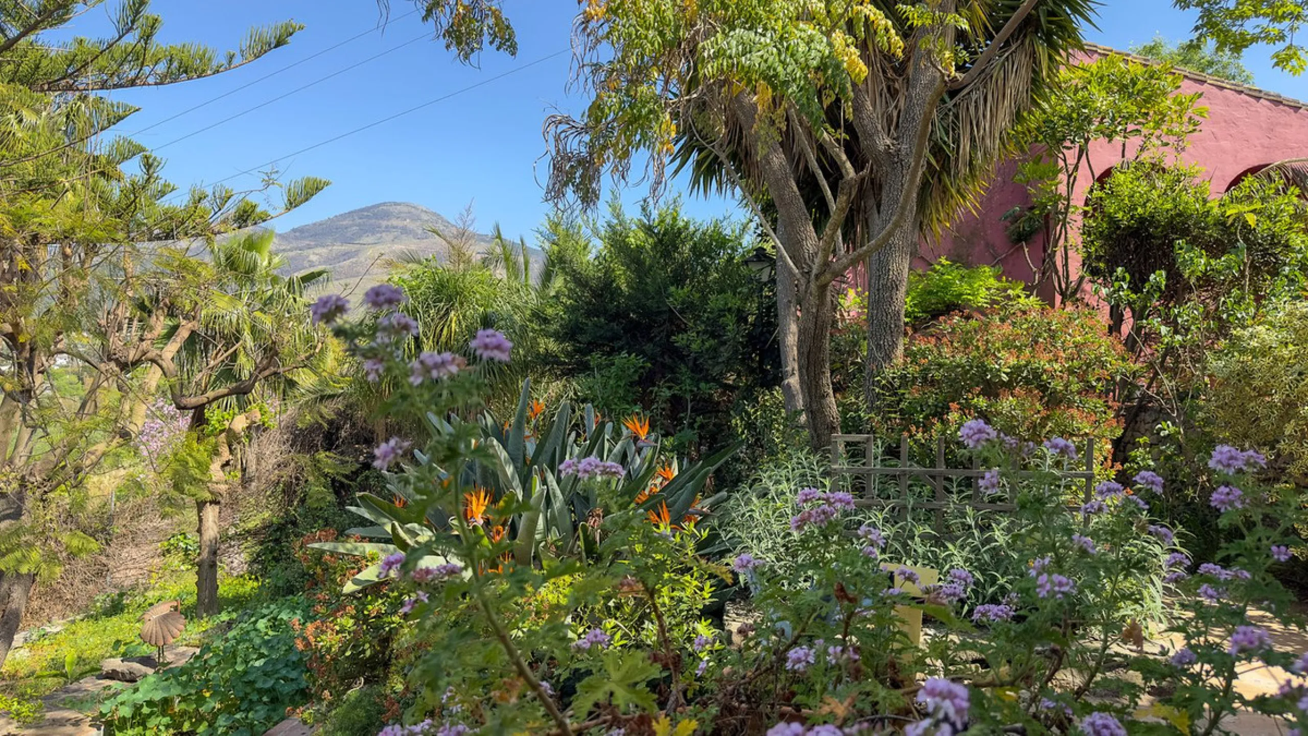 This hidden gem is nestled in a green oasis of nearly 4000m2, located 5 km from the lively village of Alhaurin el Grande, 20 km from the beaches of La Cala de Mijas, and 30 km from Malaga airport. Behind the walls of this historic estate lies a verdant wo