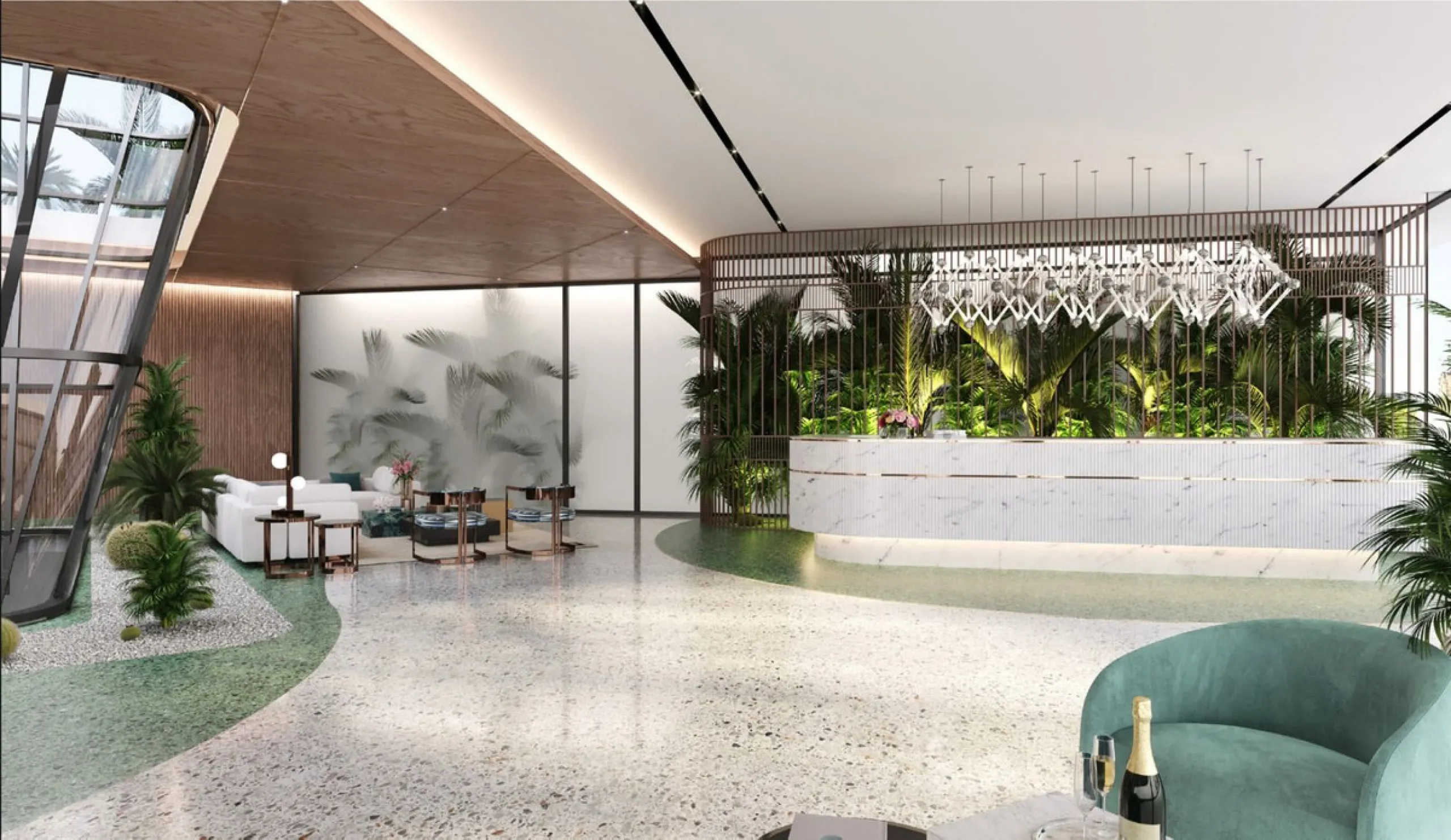 We are pleased to introduce this luxurious ground floor duplex apartment with stunning sea and mountain views in the prestigious EPIC Marbella complex, Phase 2.