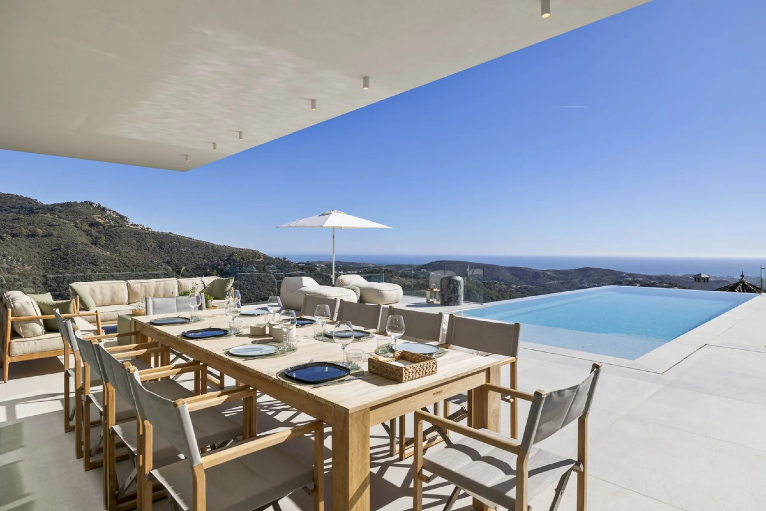Villa Imagine: Luxury Redefined with Endless Mediterranean Views to Gibraltar & Africa