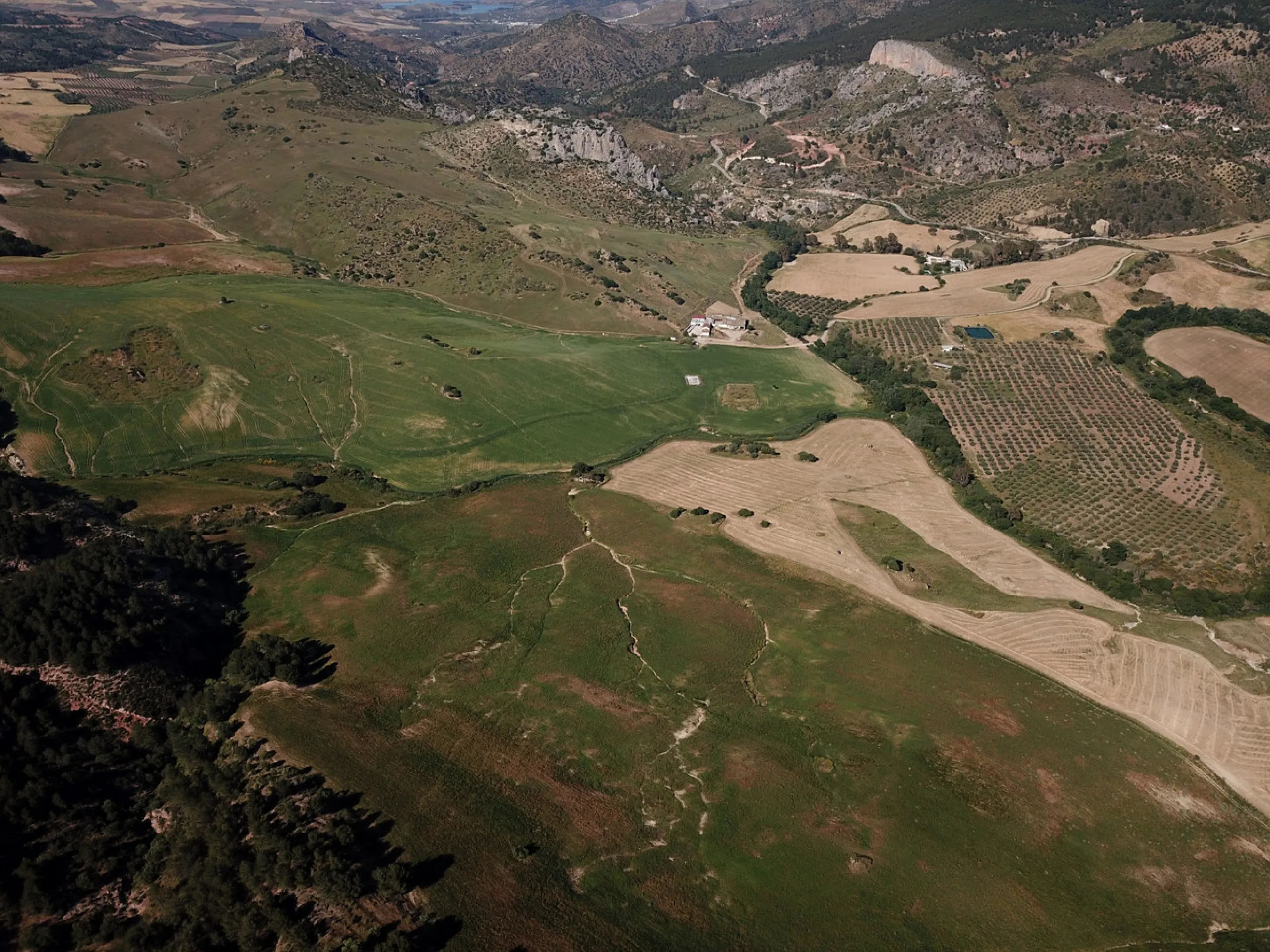 Impressive country estate close to Málaga, possibility to build. Rural property of 313 hectares (3.130.000 sqm or 773,44 acres) located in the Municipality or Ardales in Málaga Province.