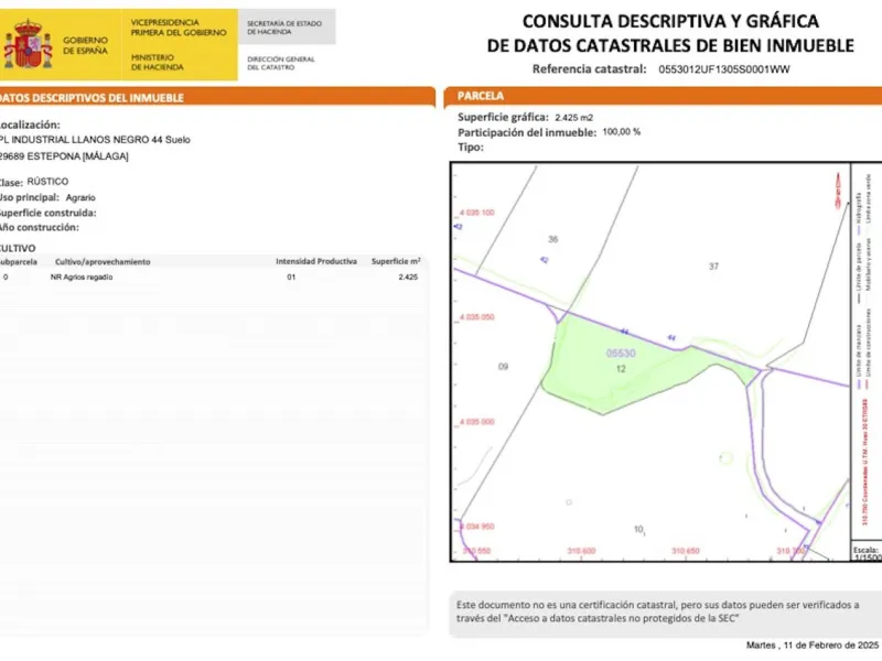 Plot - Land в продаже в Estepona, Málaga. Площадь участка 24135 м²