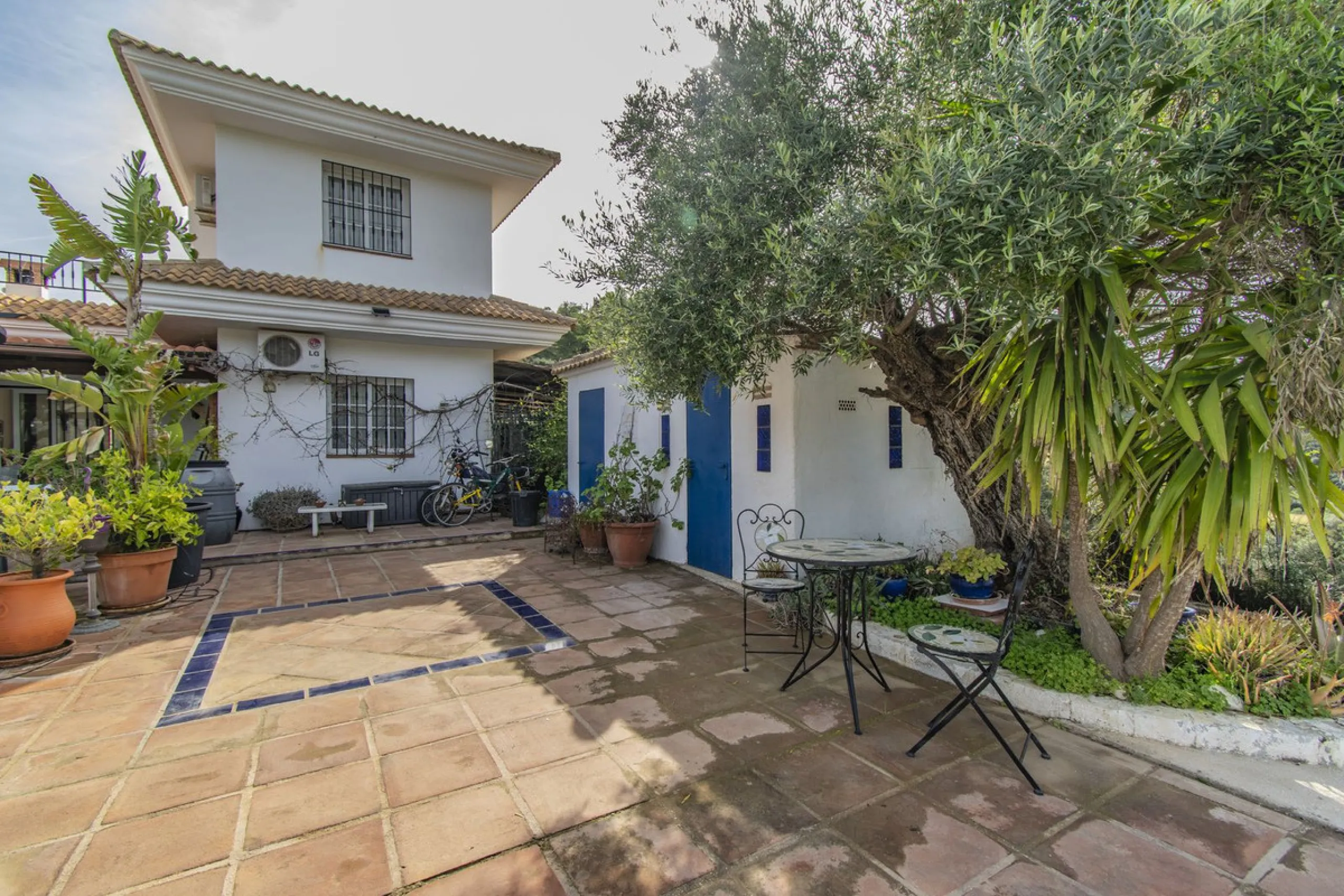 HOUSE WITH LARGE PLOT IN MONDA