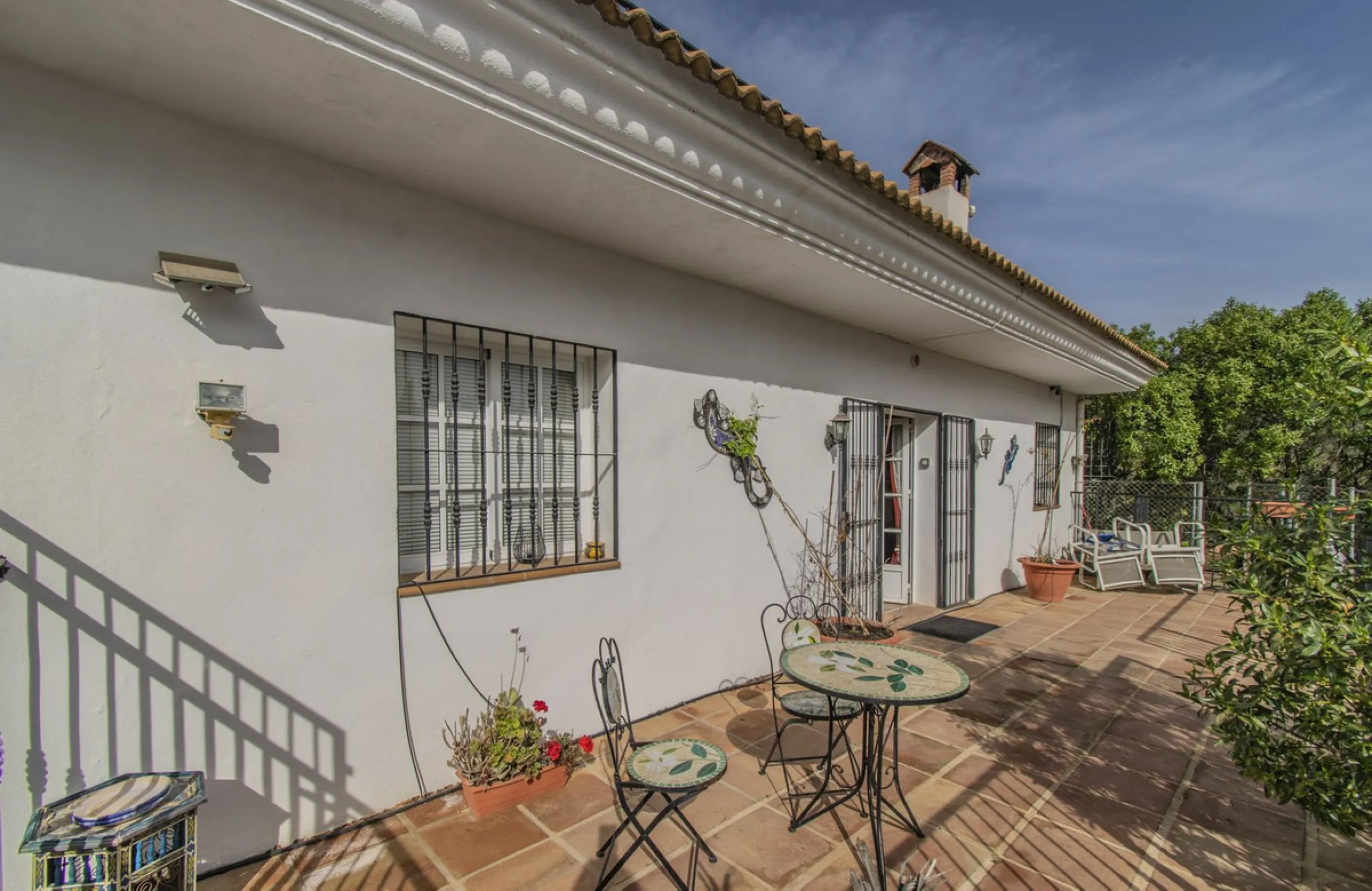 HOUSE WITH LARGE PLOT IN MONDA