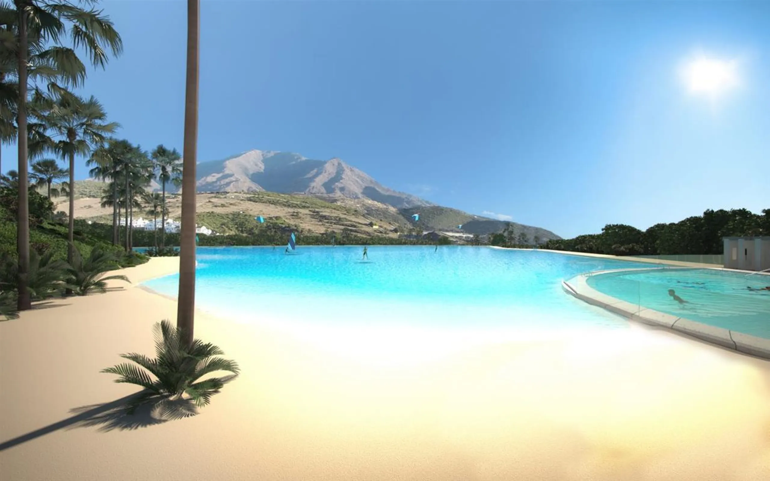LUXURIOUS PENTHOUSE located in Alcazaba Lagoon, an exclusive urbanization located in Estepona, in a privileged natural environment, which has a lush artificial lagoon, surrounded by gardens and with panoramic views of the Mediterranean Sea and the mountai