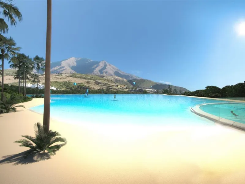 LUXURIOUS PENTHOUSE located in Alcazaba Lagoon, an exclusive urbanization located in Estepona, in a privileged natural environment, which has a lush artificial lagoon, surrounded by gardens and with panoramic views of the Mediterranean Sea and the mountai