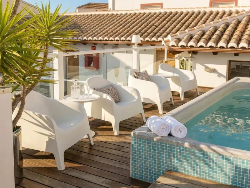 Fantastic boutique hotel in the historic centre in the lively city Velez Malaga.
