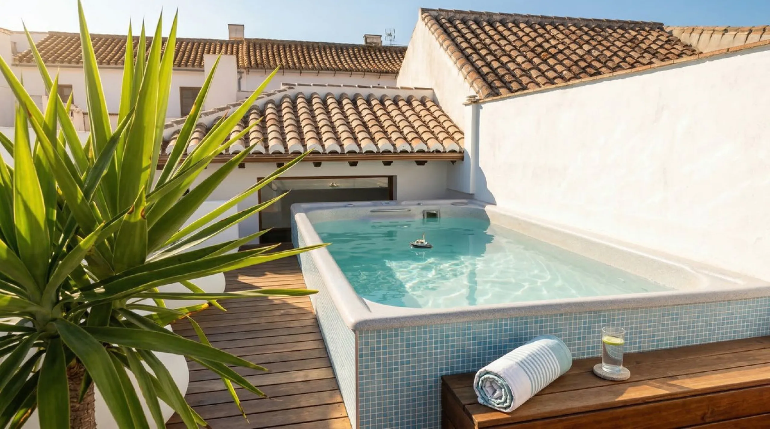 Fantastic boutique hotel in the historic centre in the lively city Velez Malaga.