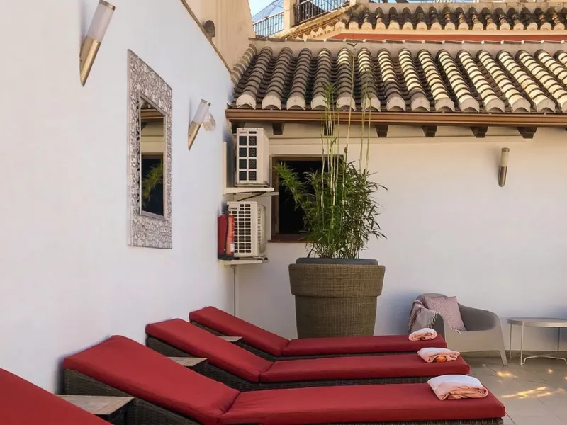 Fantastic boutique hotel in the historic centre in the lively city Velez Malaga.