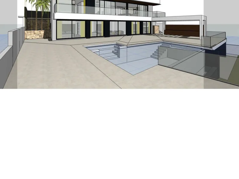 CONSTRUCTION IS NEARING COMPLETION! Luxury Villa with panoramic Sea View - finished in Q1 of 2026.