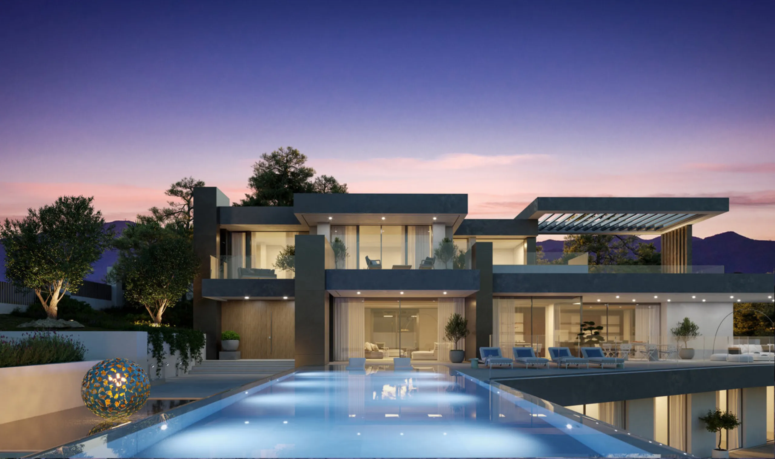 Villa Alegria is a brand-new luxury villa in the prestigious Marbella Club Golf Resort. The home spans 650m² on a4,200m² plot and offers four bedrooms with ensuite bathrooms, each opening onto private terraces with sweeping views of the Mediterranean coas