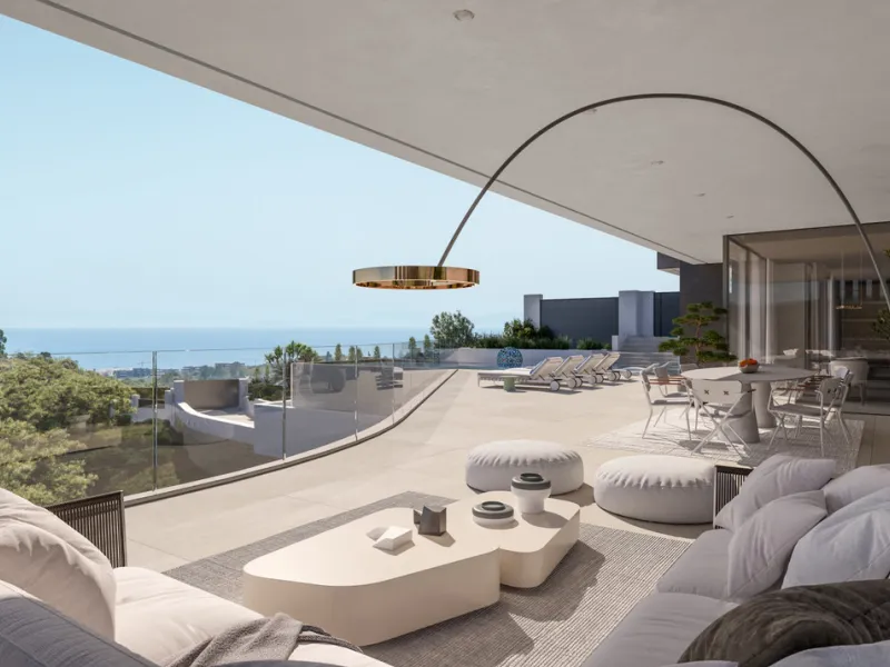 Villa Alegria is a brand-new luxury villa in the prestigious Marbella Club Golf Resort. The home spans 650m² on a4,200m² plot and offers four bedrooms with ensuite bathrooms, each opening onto private terraces with sweeping views of the Mediterranean coas