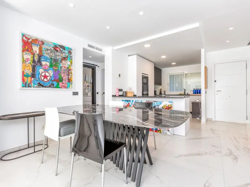 Must see Garden Apartment for Sale in Aloha, Aloha Gardens, Nueva Andalucia, with garden and pool views.