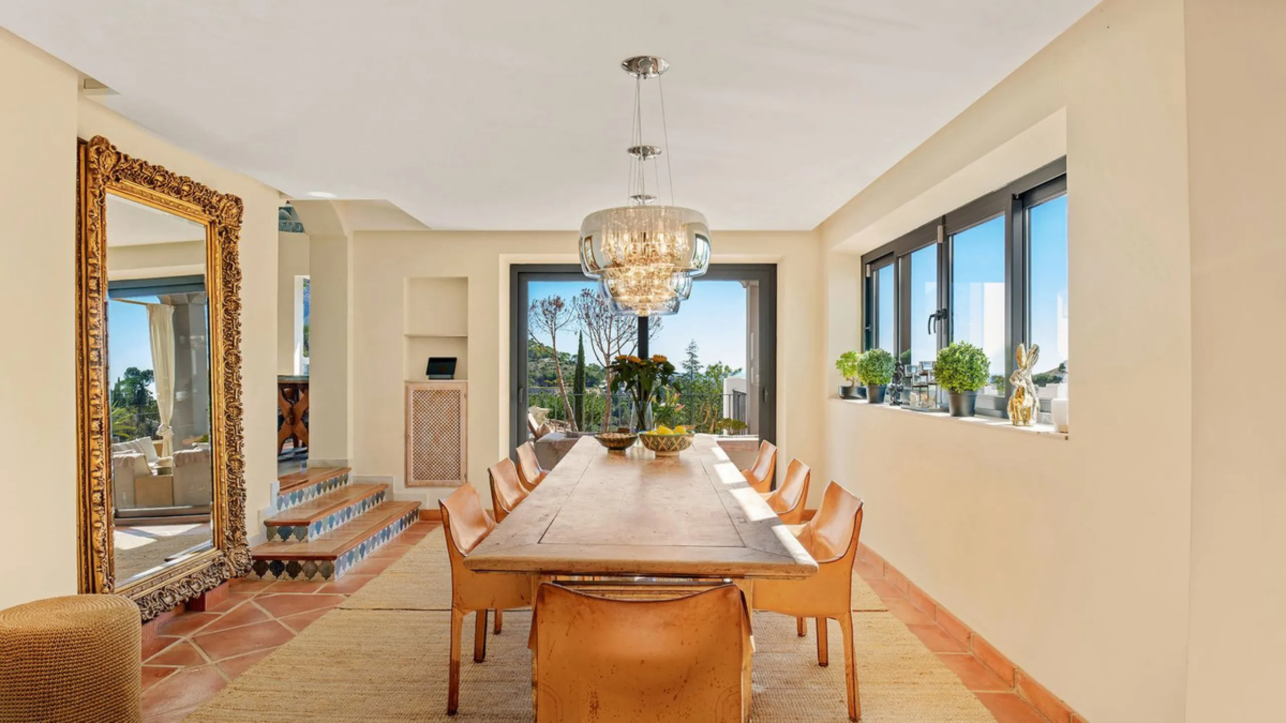 Exquisite Andalusian 4 bed luxury villa with lots of personality for sale in El Madroñal, Benahavis