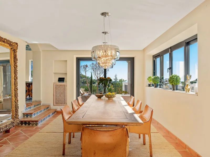 Exquisite Andalusian 4 bed luxury villa with lots of personality for sale in El Madroñal, Benahavis