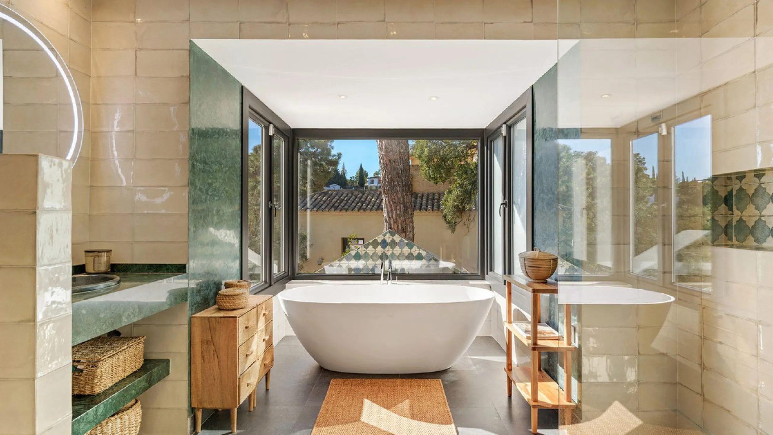 Exquisite Andalusian 4 bed luxury villa with lots of personality for sale in El Madroñal, Benahavis