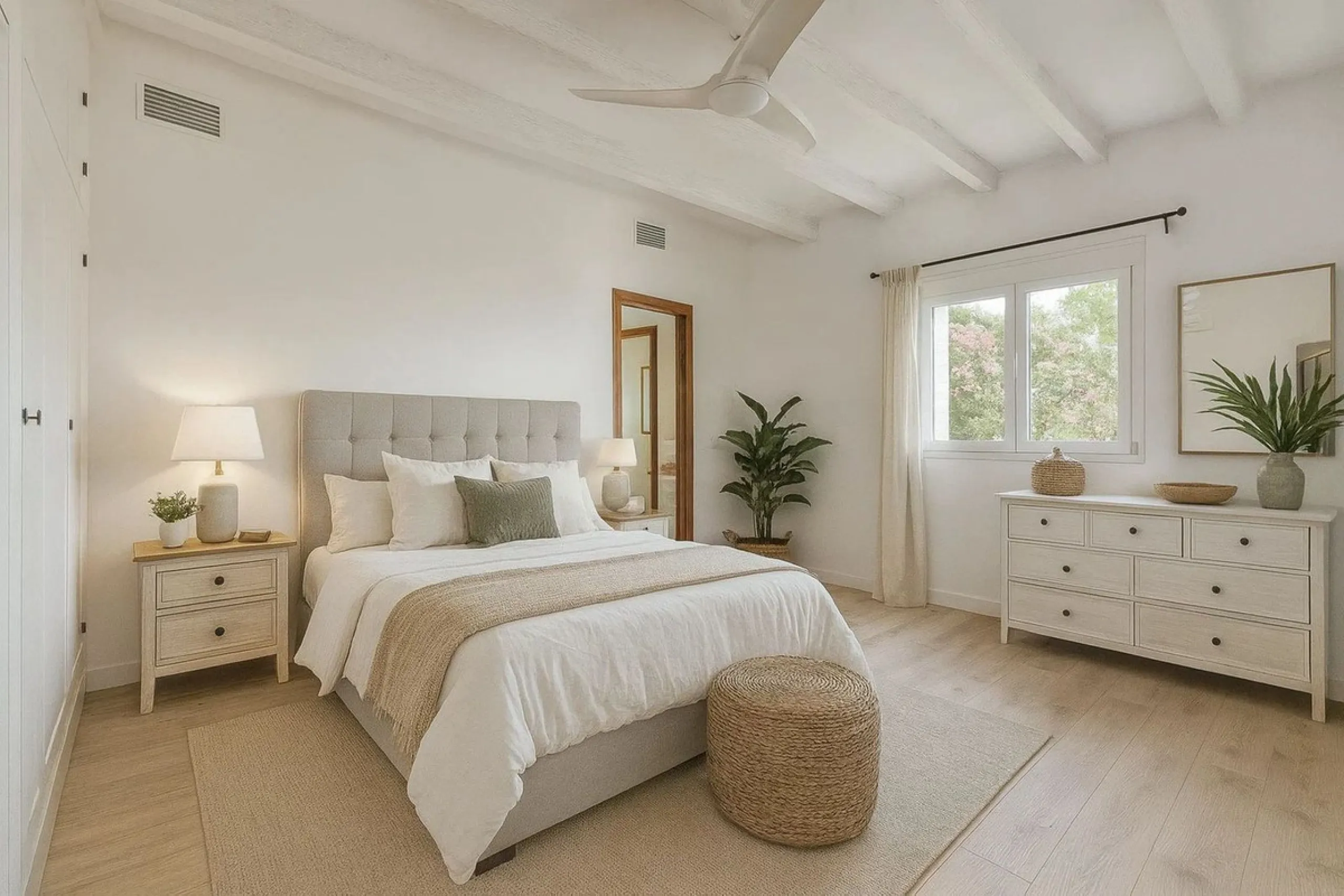 This charming villa, just a few steps from the beach is located in the heart of one of the most sought-after urbanisations of Marbella's Golden Mile. In the past, The owners have enjoyed family life in this house all year round and therefore it was condit