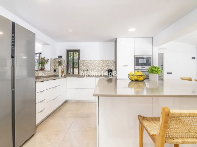 Welcome to this truly unique villa for sale located in San Pedro de Alcantara, where luxury meets traditional Andalusian style offering the best of both worlds. Entering this villa feels like a world of its own with unique features such as a private pickl
