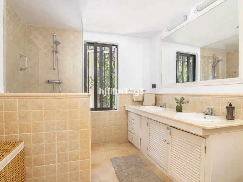 Welcome to this truly unique villa for sale located in San Pedro de Alcantara, where luxury meets traditional Andalusian style offering the best of both worlds. Entering this villa feels like a world of its own with unique features such as a private pickl