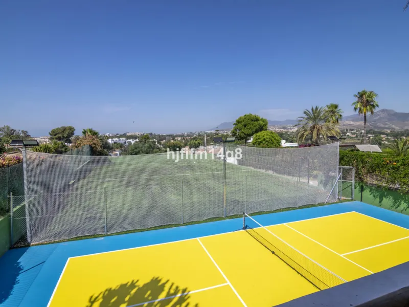 Welcome to this truly unique villa for sale located in San Pedro de Alcantara, where luxury meets traditional Andalusian style offering the best of both worlds. Entering this villa feels like a world of its own with unique features such as a private pickl