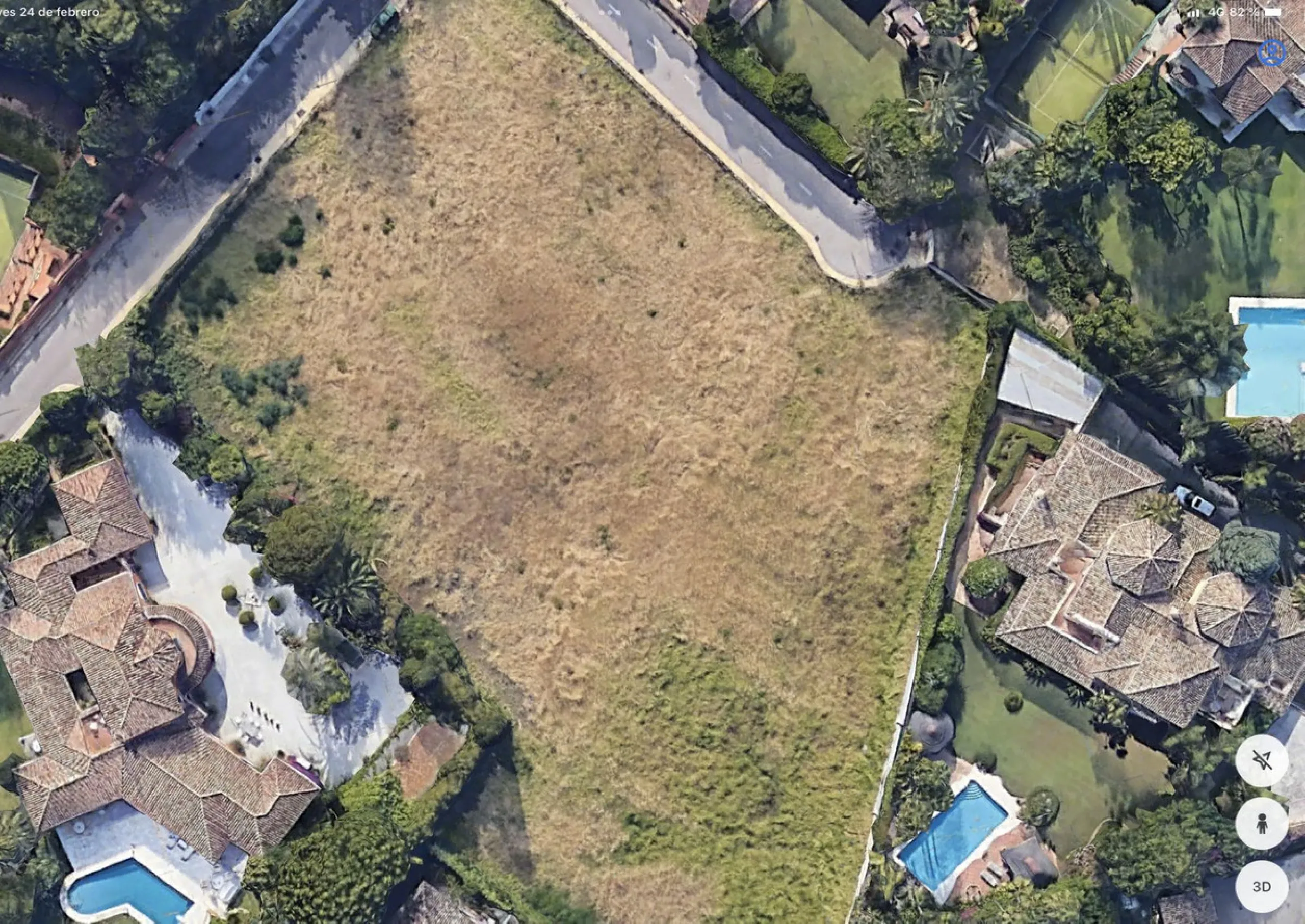 Plot for sale in Guadalmina Baja, near San Pedro de Alcantara Beach