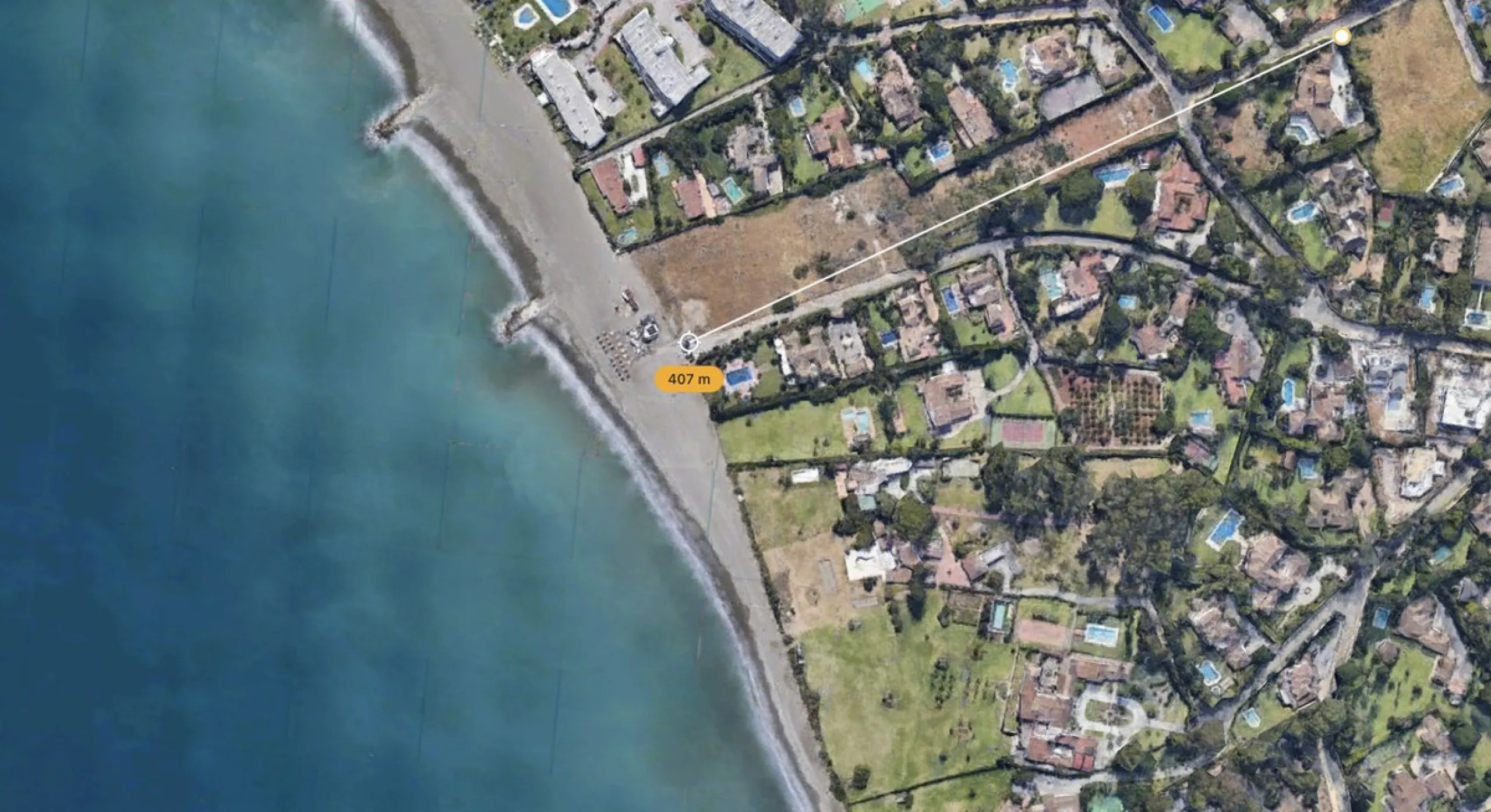 Plot for sale in Guadalmina Baja, near San Pedro de Alcantara Beach