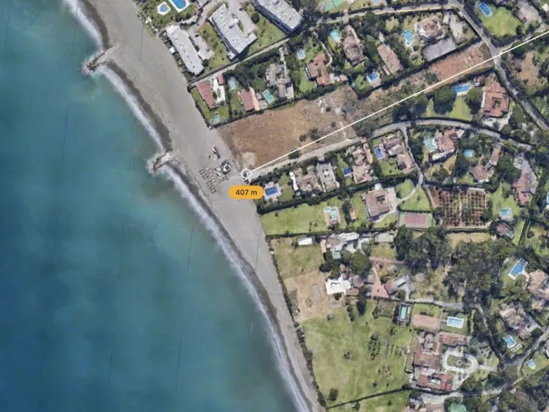 Plot for sale in Guadalmina Baja, near San Pedro de Alcantara Beach