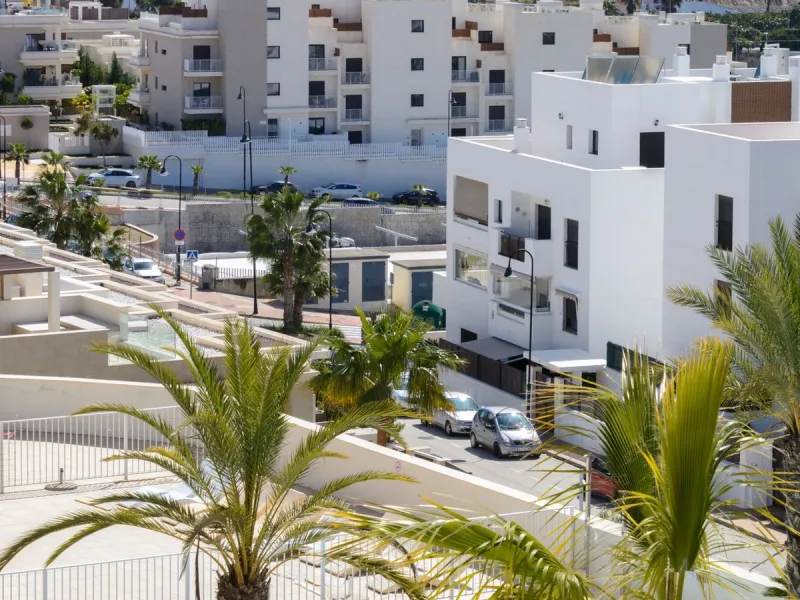 Exclusive modern apartment in Azalea Jardinana in La Cala with panoramic views of the sea and the whole of La Cala.