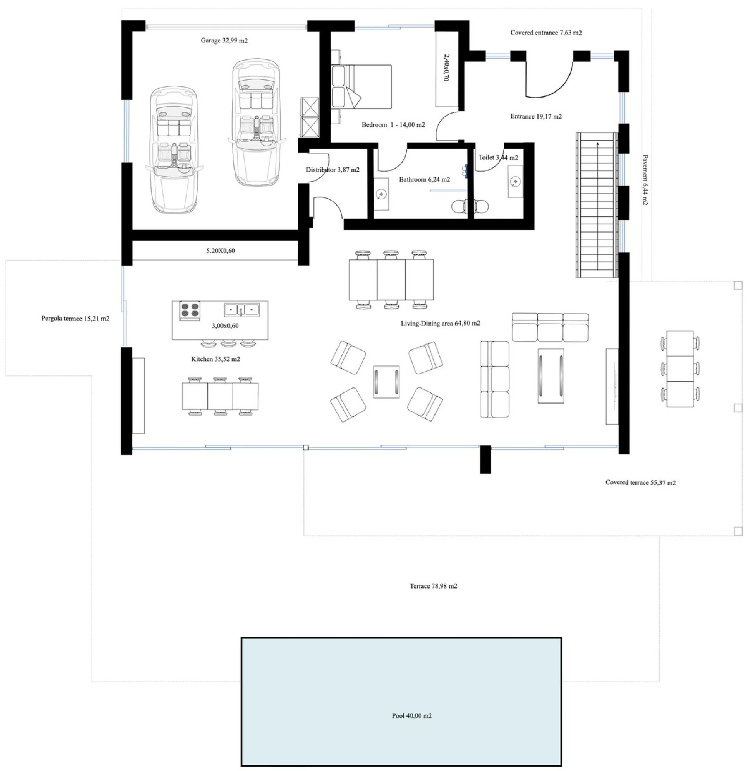 OFF-PLAN ECOLOGICAL CONTEMPORARY VILLA - KEY-IN-HAND in Valle Romano with partial sea views.