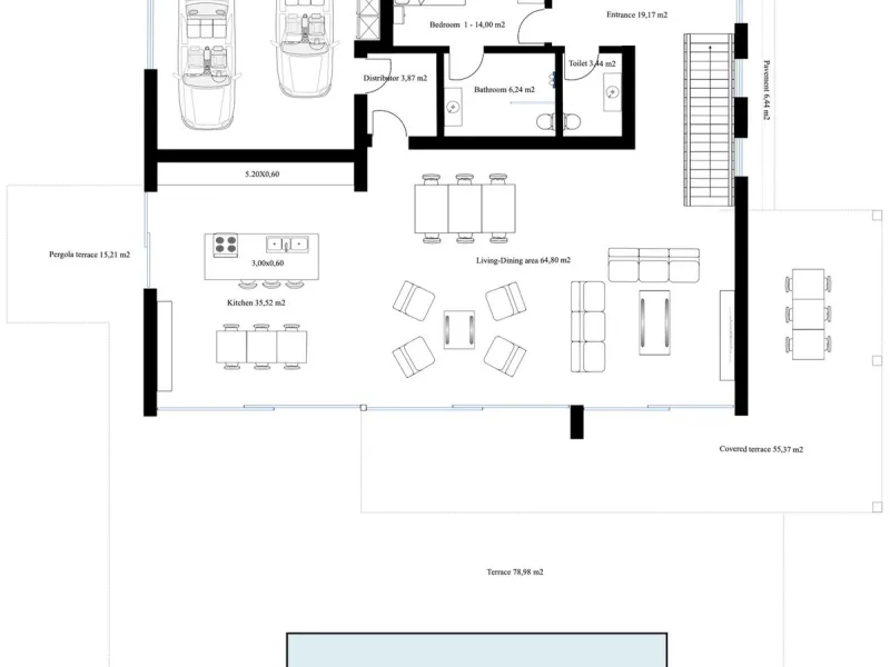 OFF-PLAN ECOLOGICAL CONTEMPORARY VILLA - KEY-IN-HAND in Valle Romano with partial sea views.
