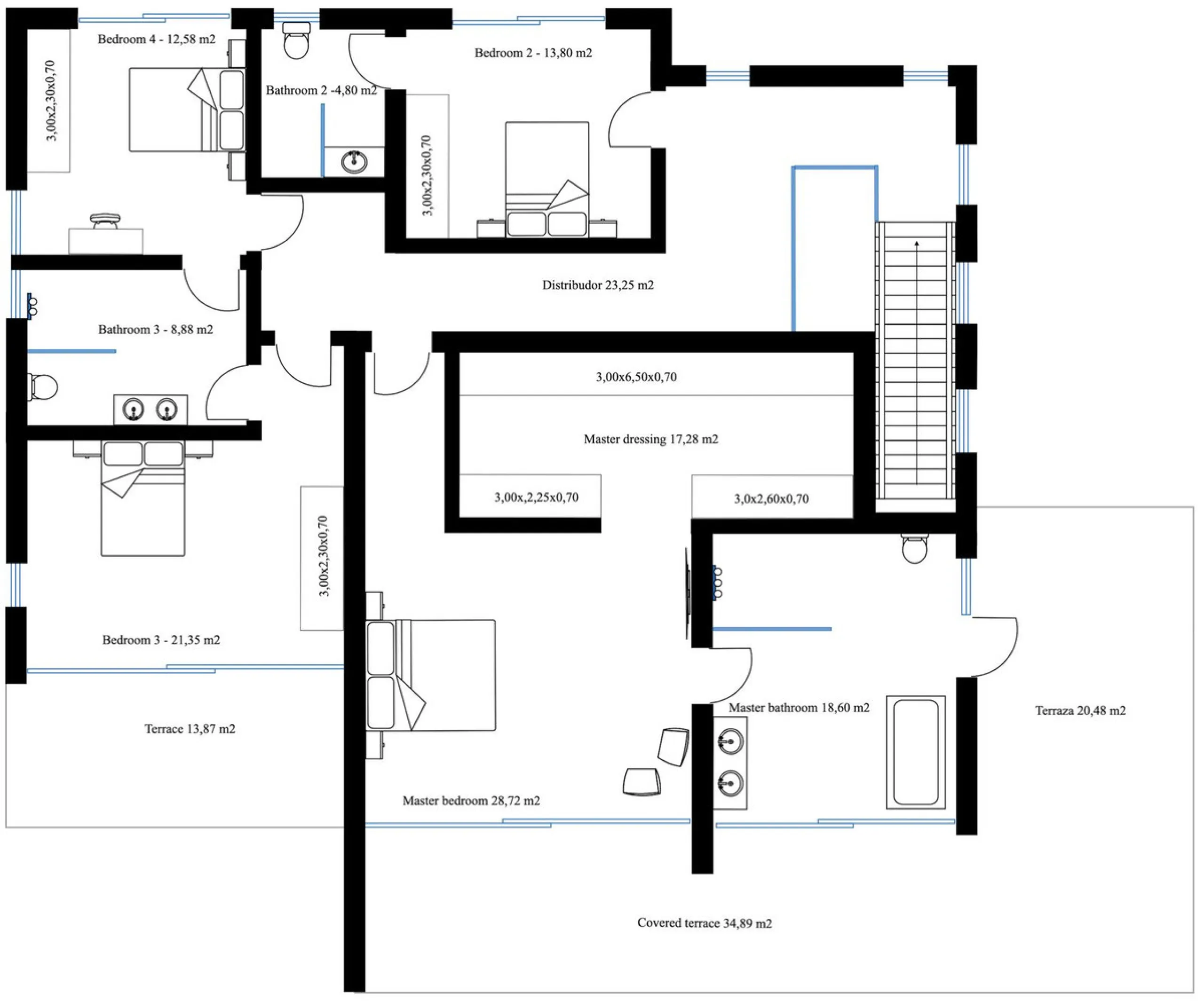 OFF-PLAN ECOLOGICAL CONTEMPORARY VILLA - KEY-IN-HAND in Valle Romano with partial sea views.