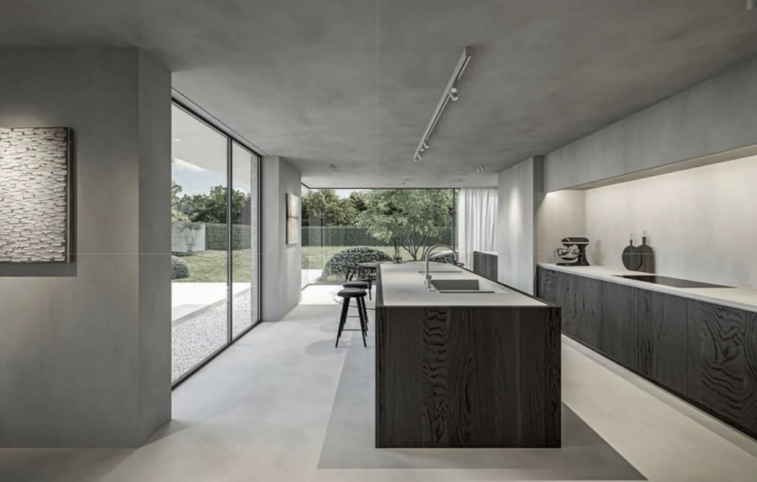 OFF-PLAN LUXURY CONTEMPORARY ECOLOGICAL VILLA WITH PANORAMIC VIEWS IN MONTE MAYOR – BENAHAVIS – Total constructed on 3 floors  with a total constructed area of 1.334,00 m2