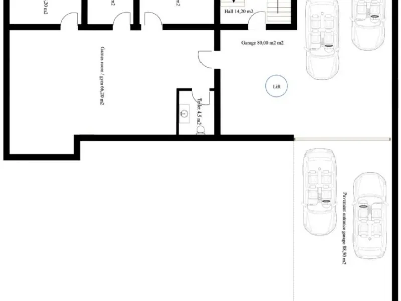 OFF-PLAN LUXURY CONTEMPORARY ECOLOGICAL VILLA WITH PANORAMIC VIEWS IN MONTE MAYOR – BENAHAVIS – Total constructed on 3 floors  with a total constructed area of 1.334,00 m2