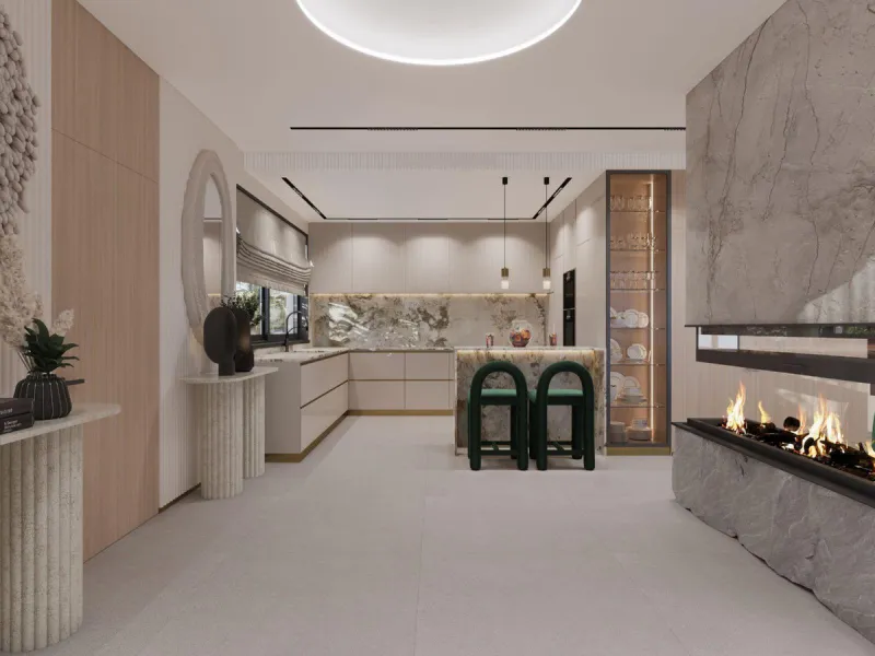 Located in a beautiful corner of the exclusive Elviria. This elegant villa has aesthetic perfection and the technological avant-garde join in an exquisite architectural work.